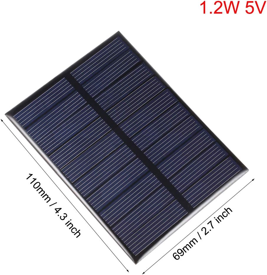 פאנל סולארי 5V 1.2W
