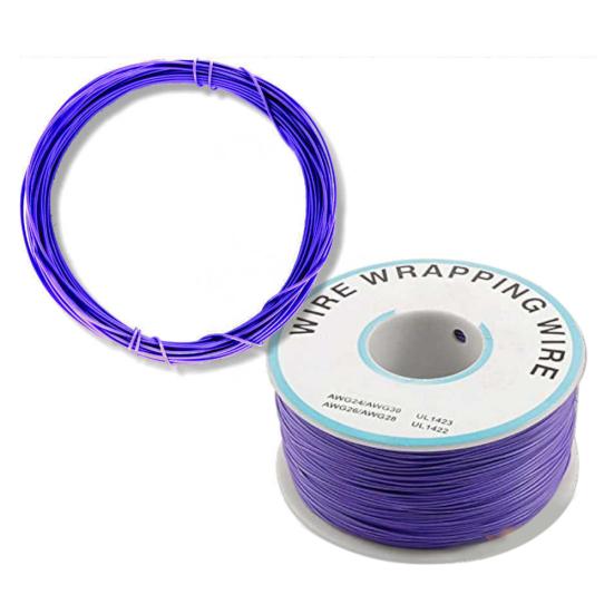 חוט רב גידי 24AWG סגול