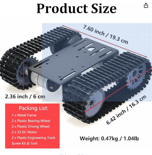 פלטפורמת זחלים דו מנועית – תמונה 2