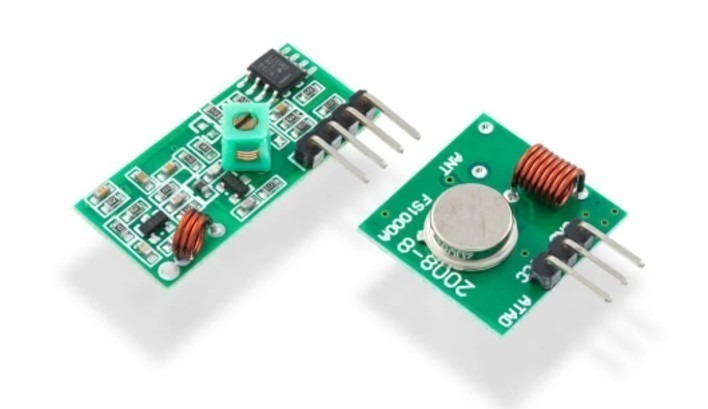 ערכת RF משדר ומקלט 433MHz