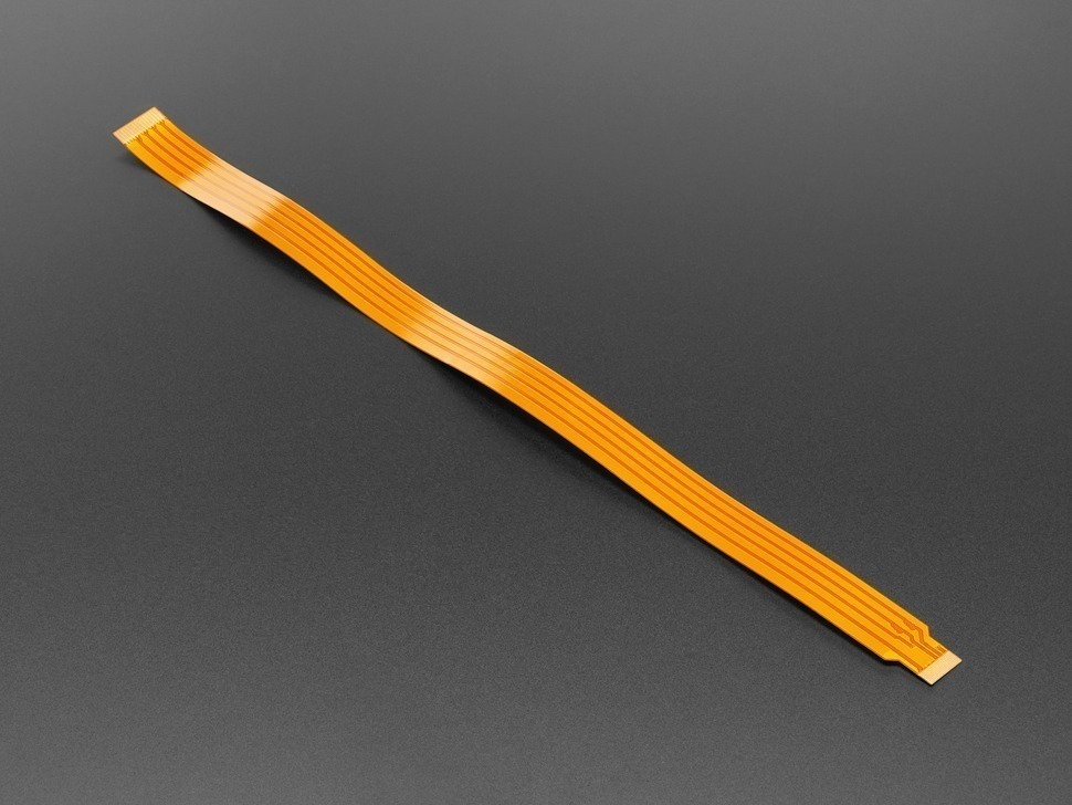 כבל שטוח FFC - FPC למצלמה או יציאת מסך באורך 50 ס"מ