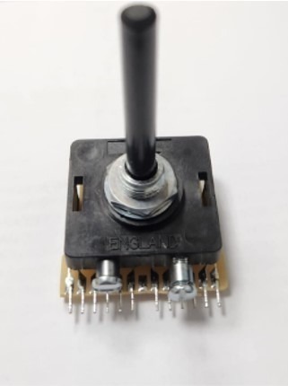 מתג בורר ידית ארוכה 5 מצבים 2 קטבים