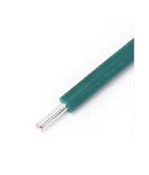 גליל 10 מטר חוט חד גידי 20AWG ירוק