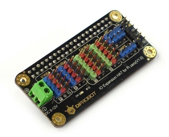מרחיב מתאם לרספברי פיי יציאות GPIO בפרוטוקולים שונים