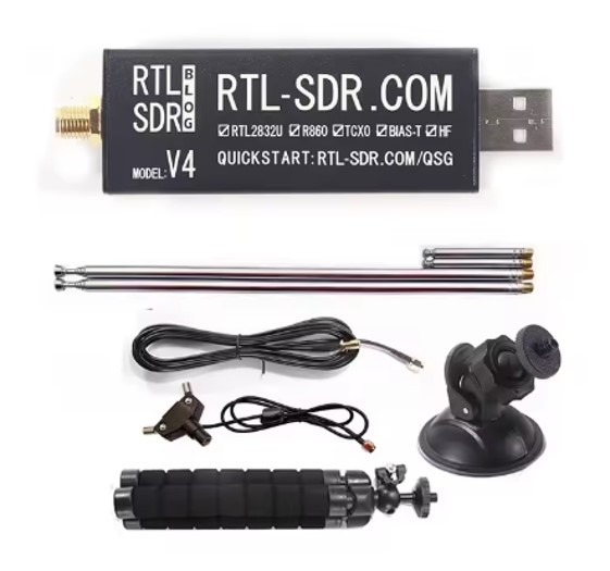 ערכת קליטת רדיו RTL-SDR Blog V4 RTL2832