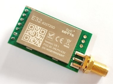 מודול E32-433T20D משדר/מקלט LoRa 433Mhz