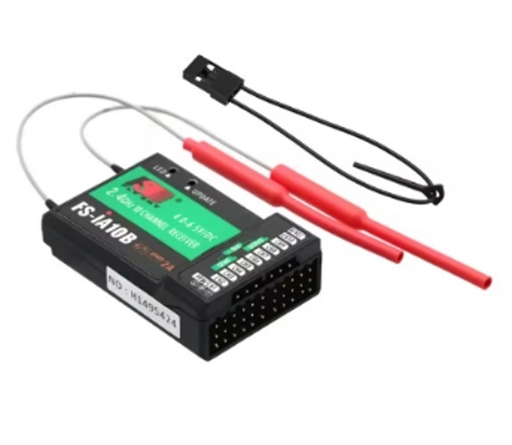 מקלט FLYSKY FS-IA10B 2.4G  AFHDS 2A עם 10 ערוצים