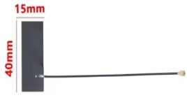 אנטנת PCB לתדרי 4G LTE הגבר 5dBi עם מחבר IPEX -דגם C