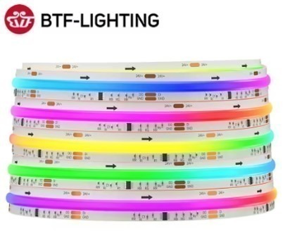 גליל פס לדים RGB  דיגיטלי  12V רציף 720 לדים למטר