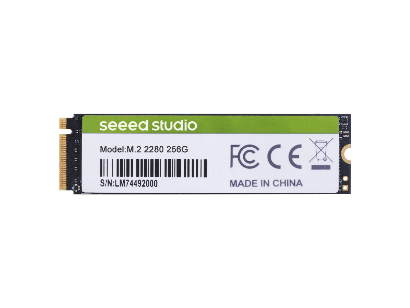 כרטיס זיכרון SSD M2 NVME 256GB גודל 2280