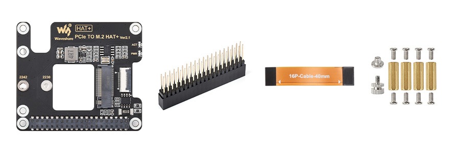 כרטיס מתאם PCIe To M.2 לרספברי פיי 5 – תמונה 3