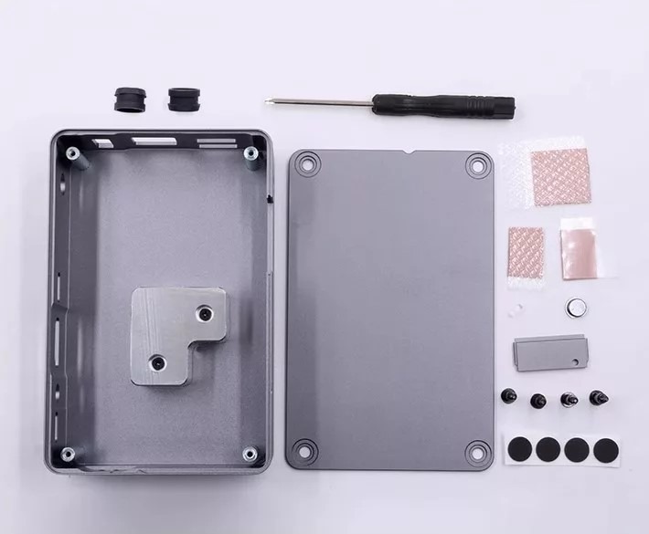 מארז אלומיניום ללוחות Orange Pi 5/5B – תמונה 2