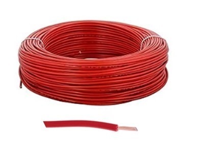 חוט רב גידי 1 מ"מ - אדום