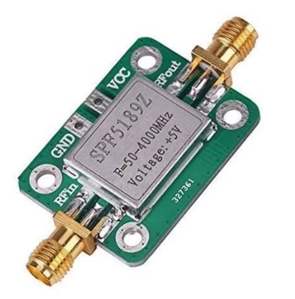 מודול SPF5189Z מגבר RF רעש נמוך לתדרים 50-4000MHz