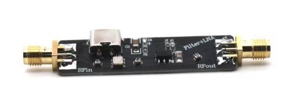 מודול LNA ומסנן SAW פעיל לתדר 1575Mhz