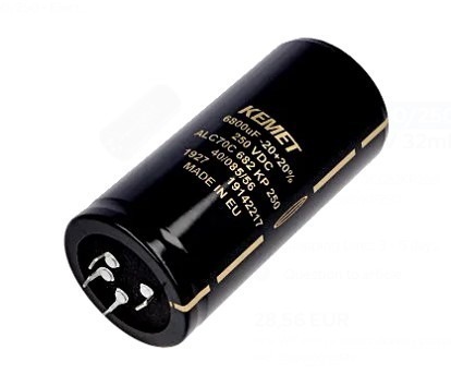 קבל אלקטרוליטי 250V 6800uF