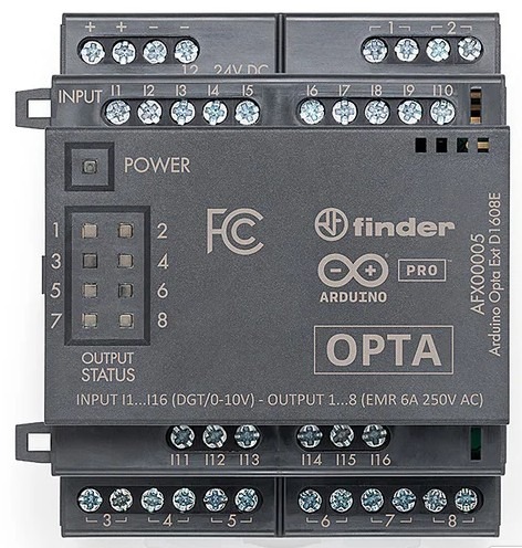 מודול הרחבה דגם D1608E לבקרי Arduino Opta