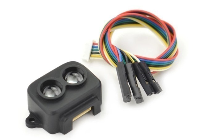 מוצא טווח LiDar TF-Luna 8m, UART / I2C