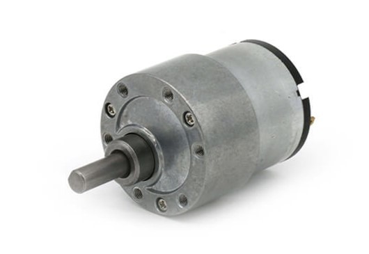 מנוע  JGB37-520-12V DC עם 200 סל"ד