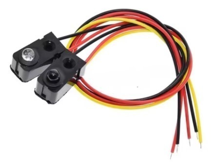 זוג מודולים משדר קרן IR וחיישן מקלט  עם חוטים