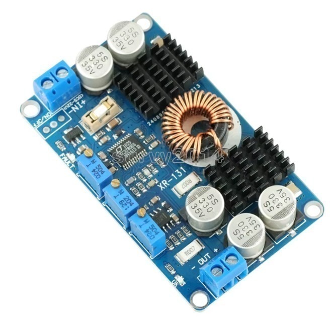 מודול XR-131 מעלה ומוריד מתח מטווח 5V-32V למתח משתנה 1V-30V עד 80W