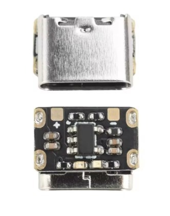 מודול טעינה סוללת ליתיום 3.7V מוצמד למחבר Type C