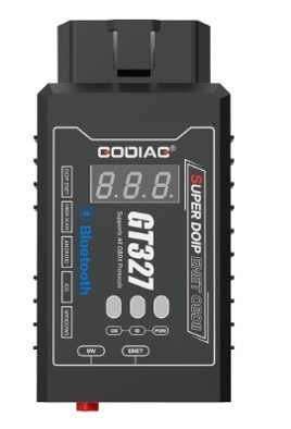 סורק OBD II  דגם  GODIAG GT327 SUPER DOIP ENET ELM327v1.5  עם בתצוגת מתח