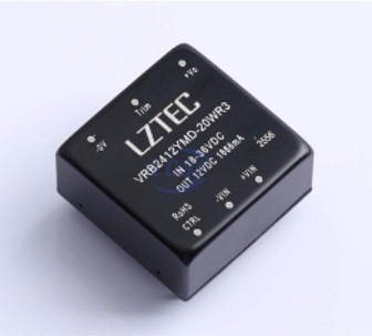 ממיר DC-DC מבודד  VRB2412YMD-20WR3 מוצא 12V עד 20W