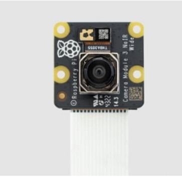 מצלמה NoIR לרספברי פיי 12MP V3 - זוית רחבה