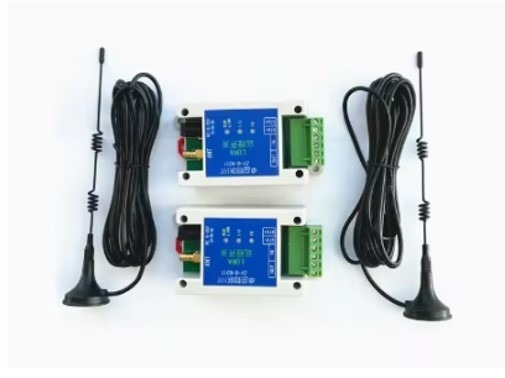 ערכת צמד משדר/מקלט  LoRa  433Mhz עם ממסר