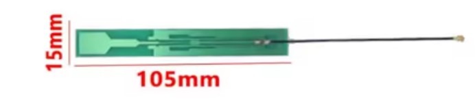 אנטנת PCB לתדרי 4G LTE הגבר 8dBi עם מחבר IPEX -דגם F