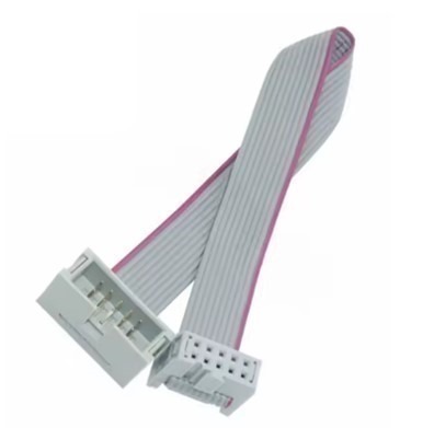 כבל Ribbon מחברי נקבה לזכר 2X5 ריווח 2.54 באורך 30 ס"מ