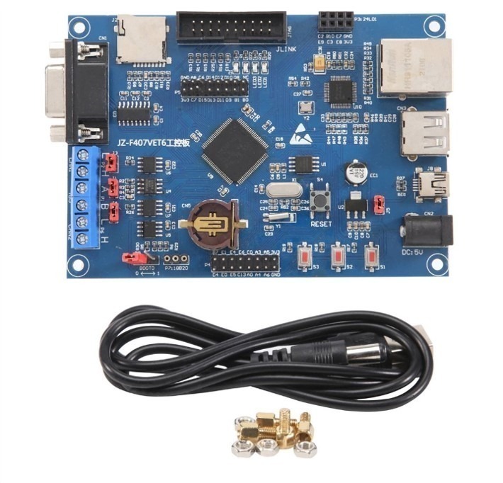 לוח פיתוח מבוסס STM32F407VET6 עם מגוון אפשריות תקשורת