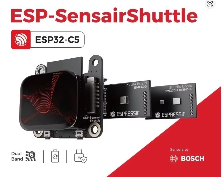לוח פיתוח ESP-SensairShuttle  רב חיישנים