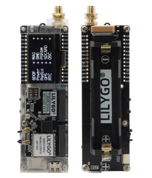 לוח פיתוח  T-Beam SUPREME 433MHz עם GPS ומסך OLED