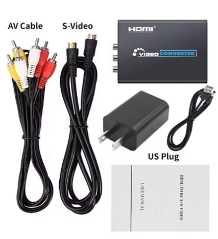 ממיר וידאו מ- HDMI ל- RCA / S-Video – תמונה 3