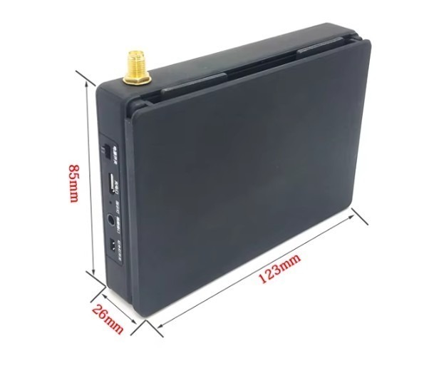 ערכת שידור וקליטה אלחוטי בתדר 5.8GHz מ- 2 מצלמות וידאו למסך 4.3 אינצ' – תמונה 9