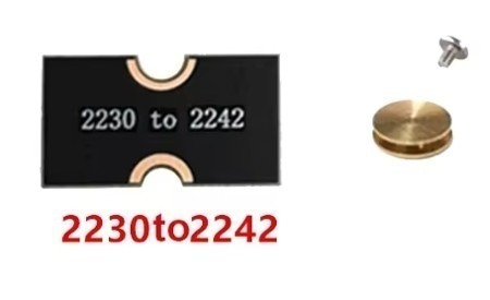 מתאם גודל כרטיס הרחבת זיכרון M2 SSD   מ- 2230 ל- 2242