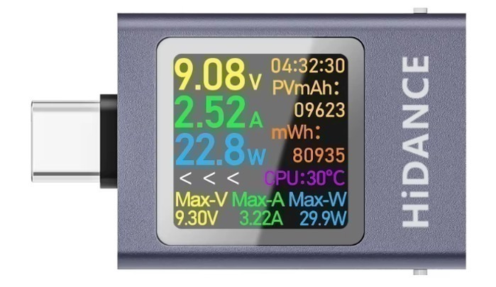 רב מודד USB C דגם HDC-085C
