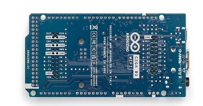 לוח פיתוח ארדואינו GIGA R1 WiFi – תמונה 3