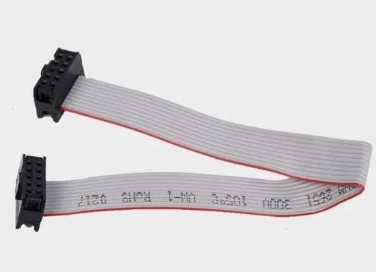 כבל Ribbon מחברי נקבה לנקבה 2X5 ריווח 2.0 באורך 30 ס"מ