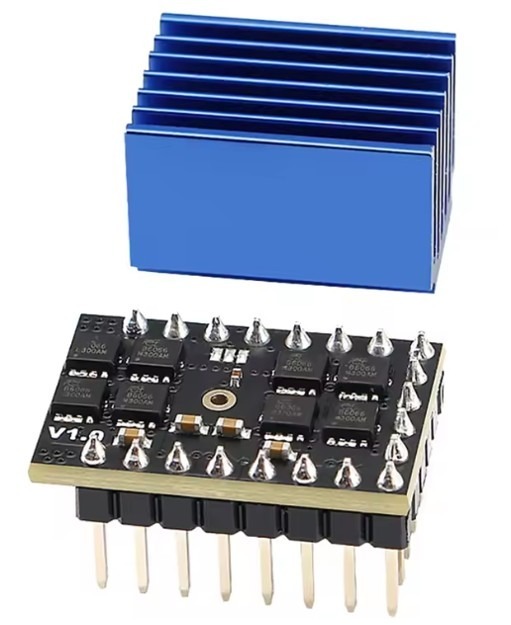 דוחף זרם למנוע צעד TMC5160