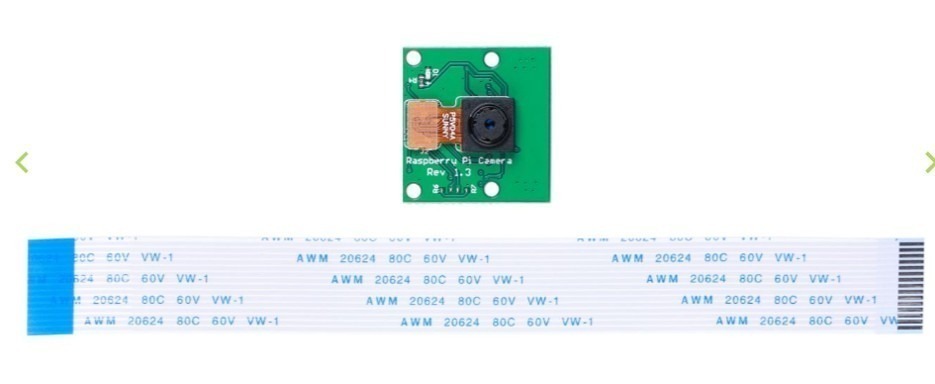 מודול מצלמה 5MP OV5640 חיבור עם כבל 15 פינים לרספברי פיי 4